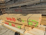 one bunk of 2x6 x  10 ft long lumber 40 pieces, taxed item, located off sit