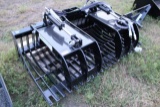 Unused DTN 72 inch utility grapple skid steer attachment, taxed item