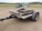 2 Wheel Homemade Trailer 6ft.  x 8ft. (A)