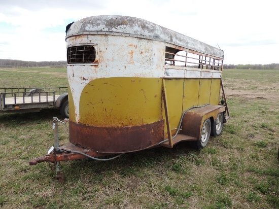 14 ft Stock trailer (A)