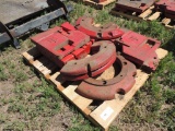 Pallet of Tractor wheel weights (M)