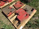 Pallet of Tractor weights (M)