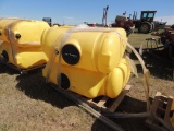 2 - 250 gallon demco poly tanks (M)