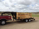 2003 Gooseneck Trailer 8 1/2ft. x 18ft. (a)