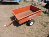 2 Wheel lawn cart, orange, Menards (L)