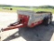 3739 New Idea Manure Spreader, hyde. end gate (O)