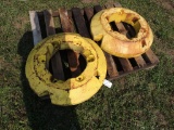 2 John Deere Tracor Weights (M)