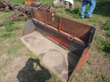 Skid steer homemade bucket (K)