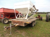 Seed tender with folding brush auger (P)