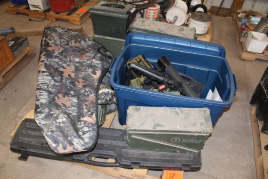 Pallet of sporting items (R)