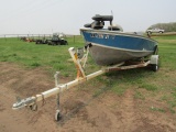 1987 Lund Boat 16ft MN1637FE (R)