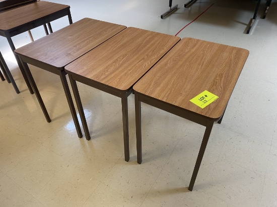 3-small tables 18in wide x29&1/2in long