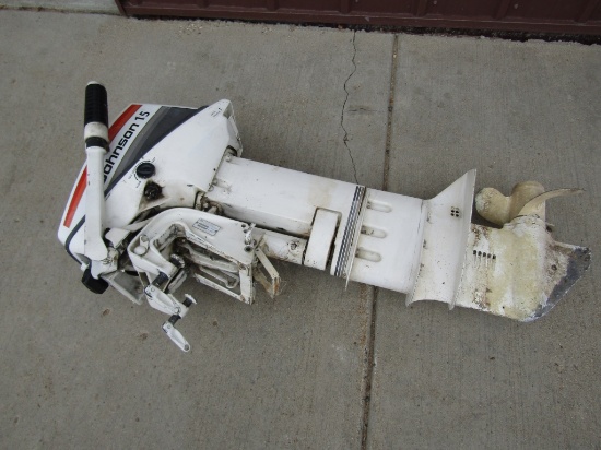 Johnson 15 Boat Motor Long Shaft