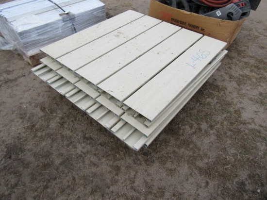 aluminum dock sections, inserts 6-count 4x4