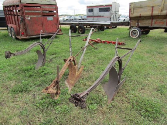 Three Walking Plows