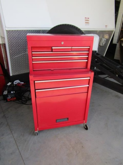Red 2 Piece Tool Box (S)