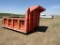 Plow Truck Dump Box w/hoist inside