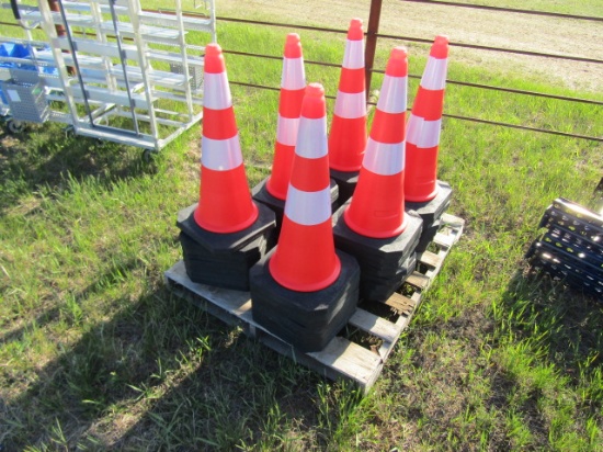 Pallet of Orange Cones