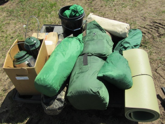 Pallet of Camping Supplies