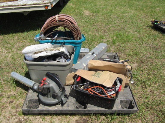 Pallet of Heavy duty cable