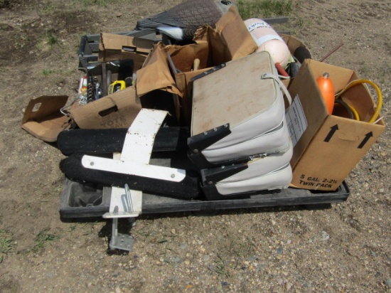 Pallet of Misc sporting and Tools