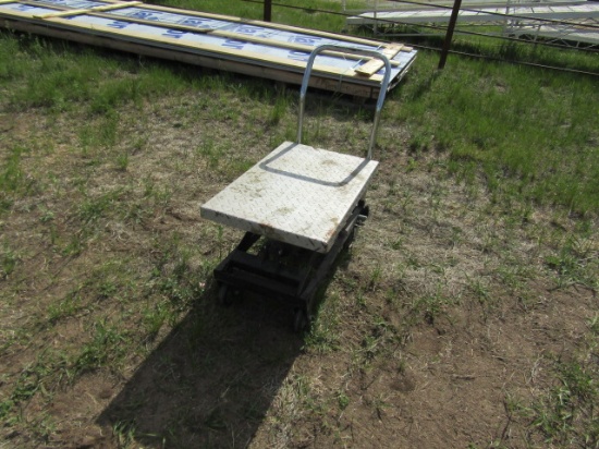 500lb. Strong Weigh Hyd. Scissor Cart