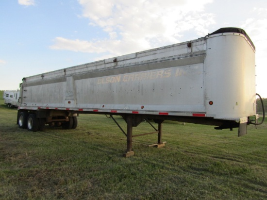 1997 40ft. TrailKing Frameless Alumin. Box