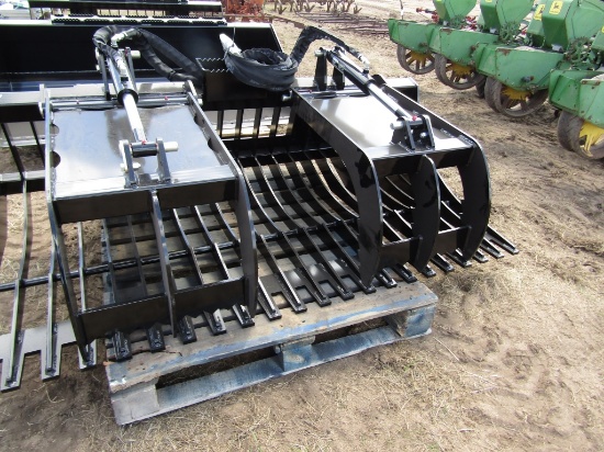 72 inch Utility Grapple Skid Steer Attachment