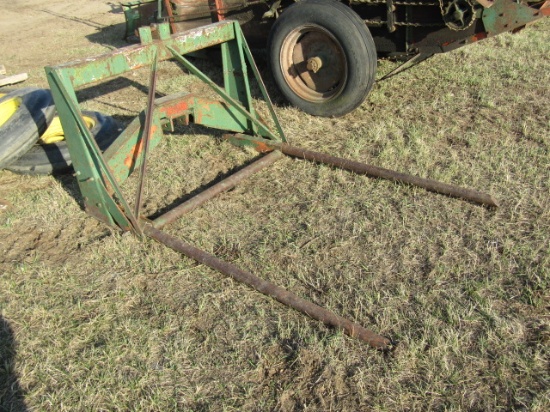 Homemade 3pt. Bale Mover