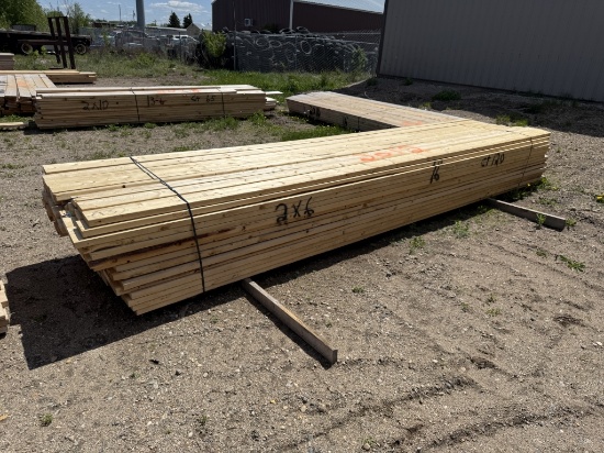 Lumber Unit 2x6x16 foot - 120 Pieces