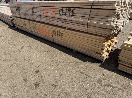 Lumber Unit 2x4x16 foot - 195 Pieces