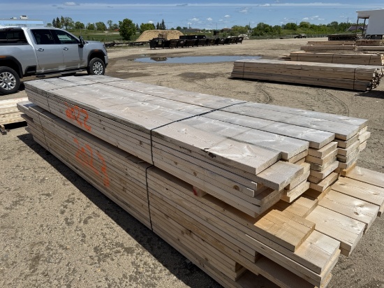 Lumber Unit 2x10x13 foot 6 inches - 35 Pieces