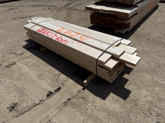 Lumber Unit 2x8x6 to 8 foot mix - 35 Pieces