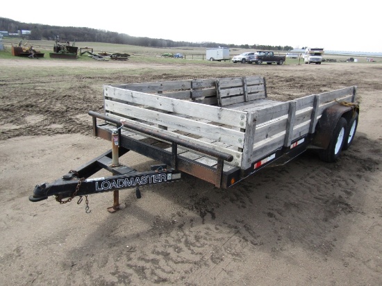1997 Load Master Tandem Axel Trailer