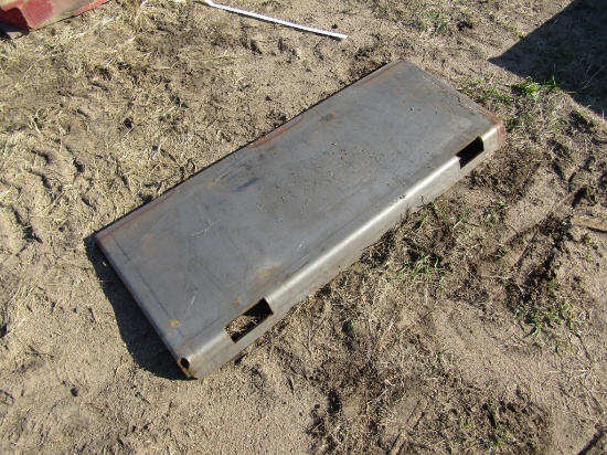 Solid Mounting Plate - New Skid Steer Attachment