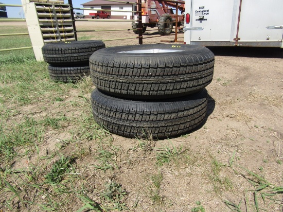 2 - Trailer Tires and Rims - New
