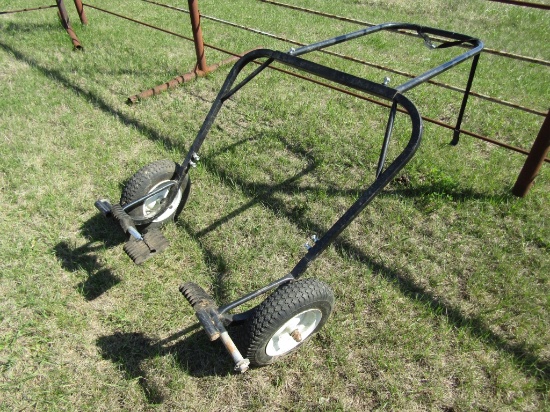 Snowmobile Moving Cart