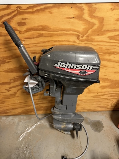Johnson 9.9 HP Boat Motor