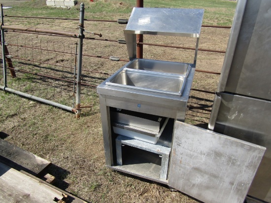 Stainless Steel Cooling Cart