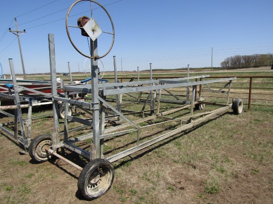 24 ft. Galvanized Steel Pontoon Lift