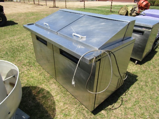 Saturn Stainless Steel Prep Table/Cooler