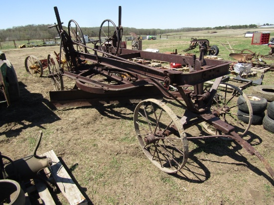 Pull Type Road Grader with 8 foot Blade