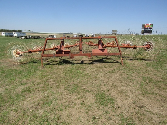 OTMA 10 Wheel Rake, 3pt.