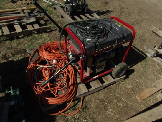 Generator and Extra Cords