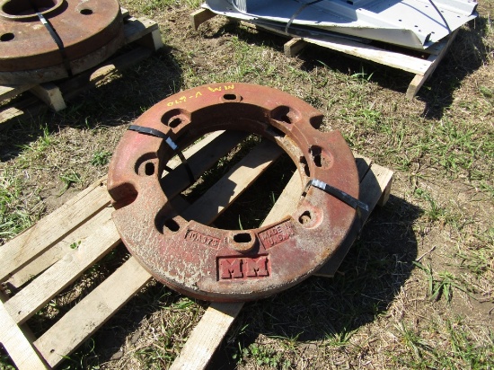 1 - Set Rear Wheel Weights