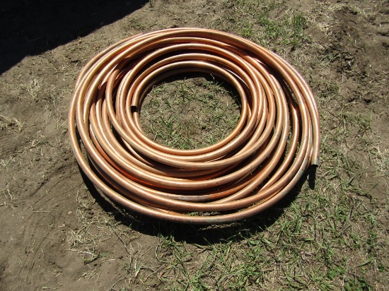 2 - Rolls of 3/4 Inch Copper Tubing