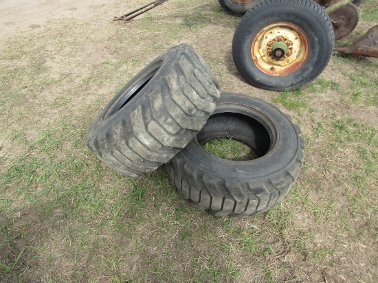 2 - Skid Steer 12-16.5 Tires