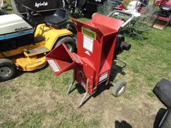 Tomahawk Chipper w/Gas Engine, 5hp.