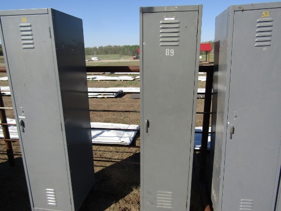 One Military Metal Locker 8ft.