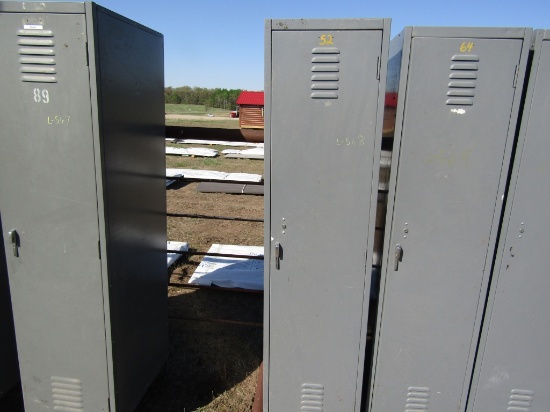 One Military Metal Locker 8ft.